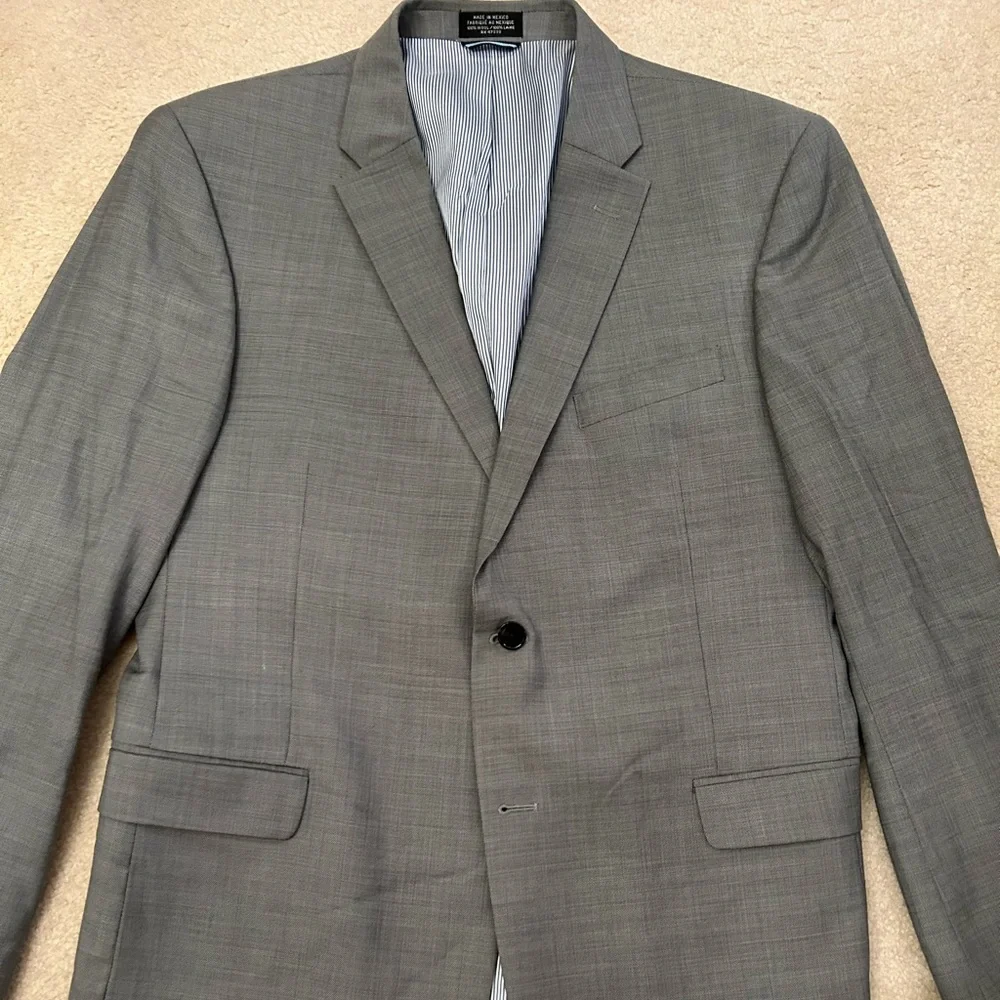 Tommy Hilfiger Gray Sports Coat Blazer Size 44R - Picture 4 of 4